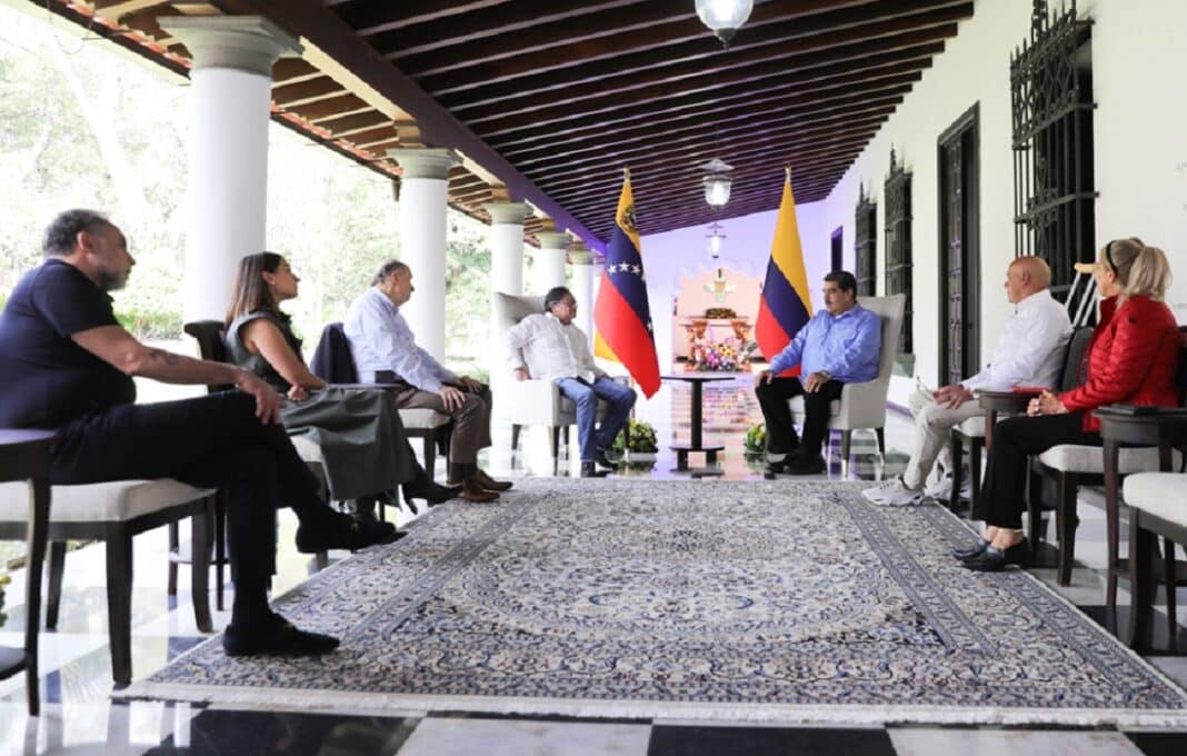 Nicolás Maduro reunión Gustavo Petro