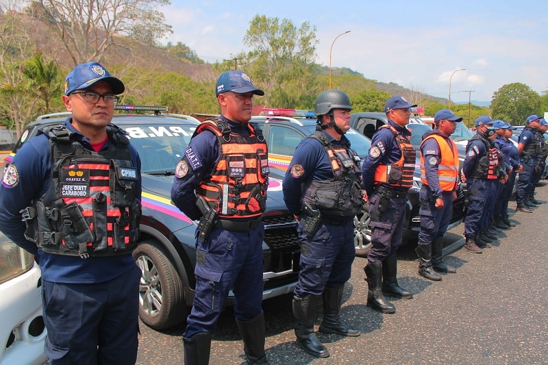 dispositivo “Semana Santa Segura 2023” en Carabobo