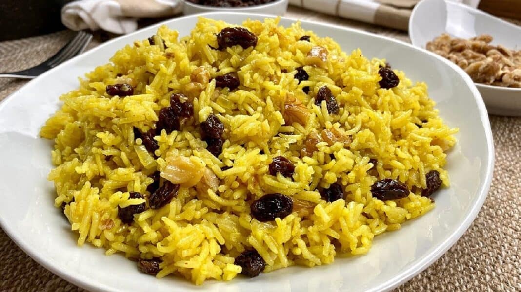 arroz con pollo al curry