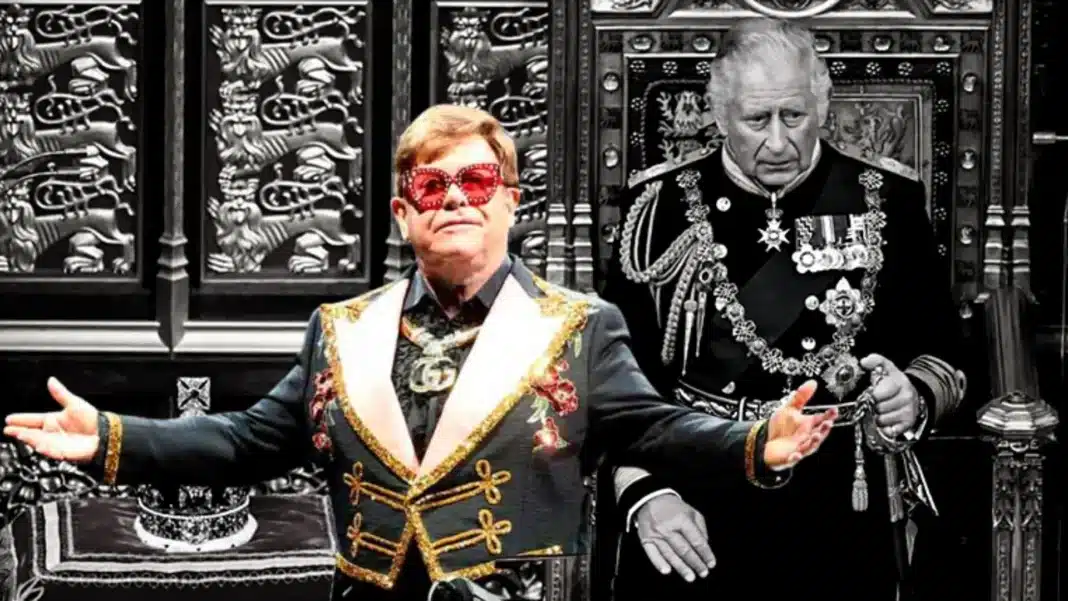 Elton John rey Carlos