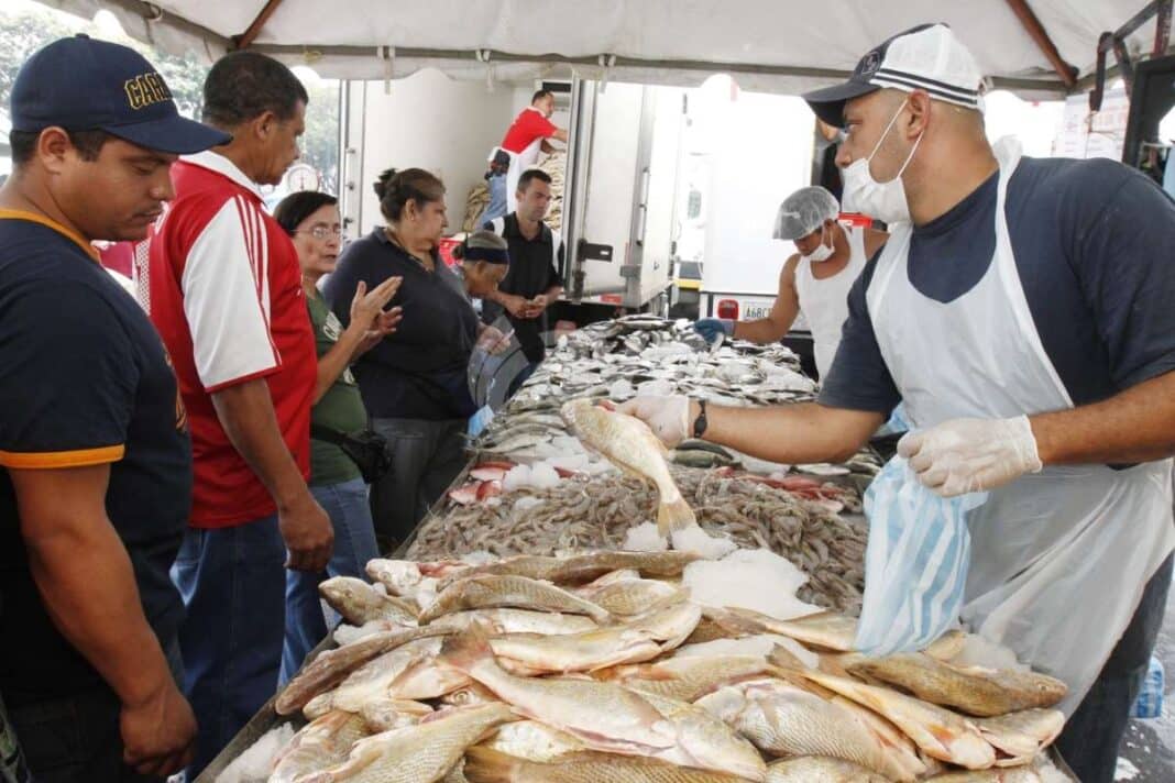 feria del pescado Caracas Miranda