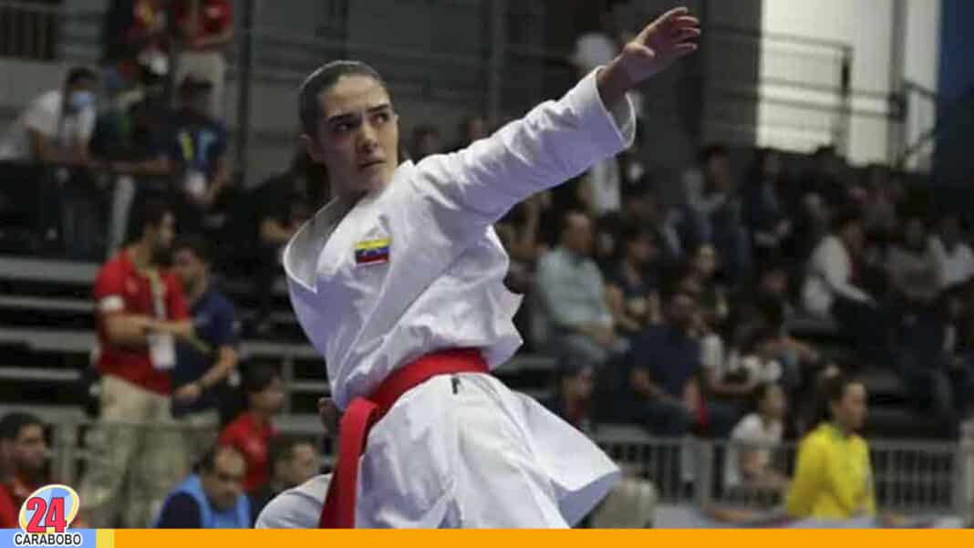 venezolanos paradas ciclo olímpico karate