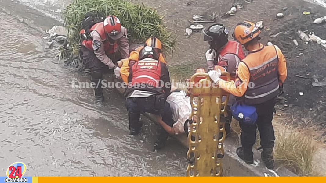 rescatan mujer río Guaire