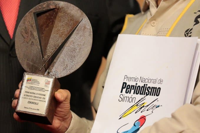 Premio Nacional Periodismo Simón Bolívar
