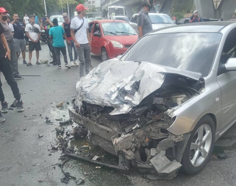 Accidente de tránsito en Caricuao - Accidente de tránsito en Caricuao