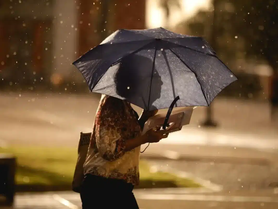 calor y lluvia en semana santa