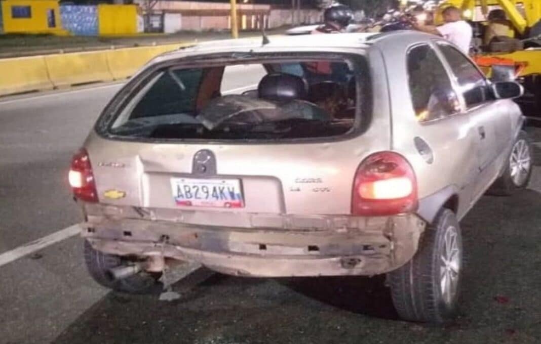 colisión autopista sur