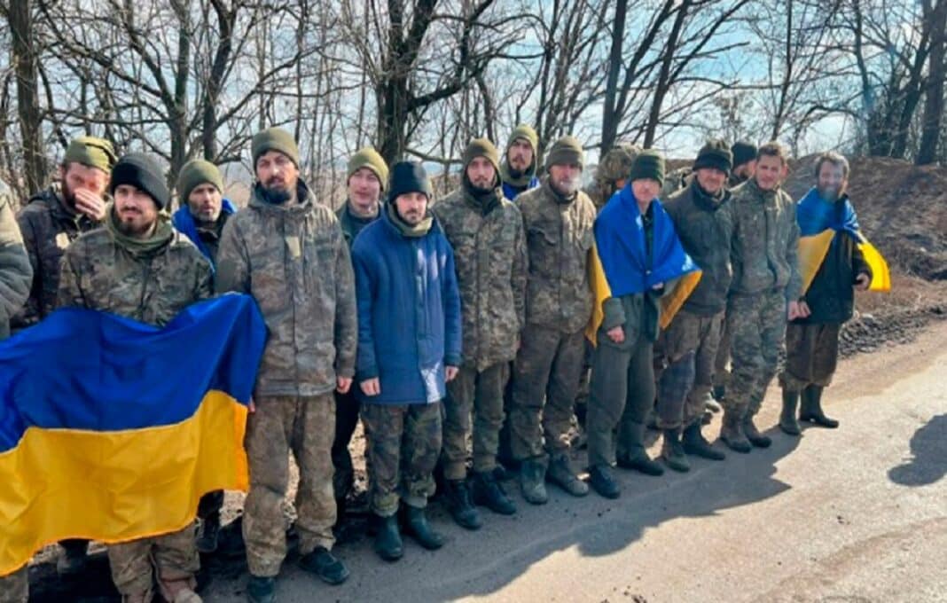 liberados ucranianos cautiverio ruso