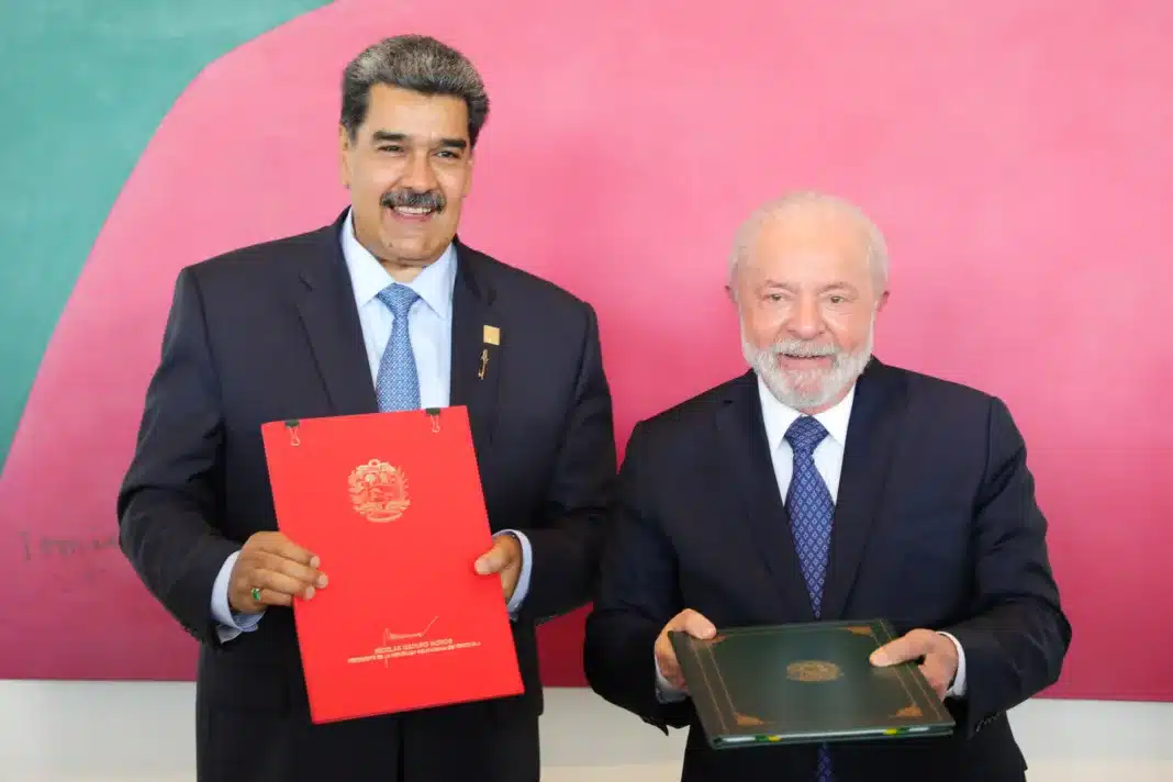 Venezuela Brasil firma de acuerdos