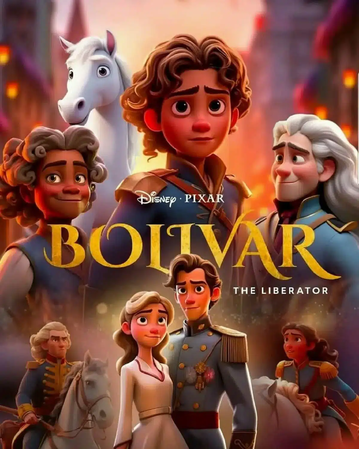 Así Se Vería Un Film De Bolívar Realizada Por Disney Según Ia 