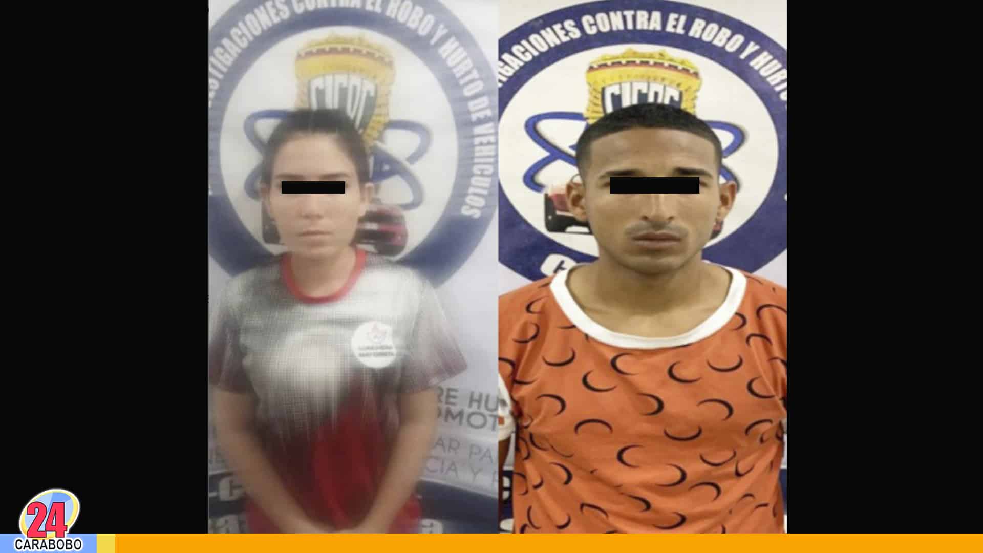 Detenida pareja robo vivienda Guacara