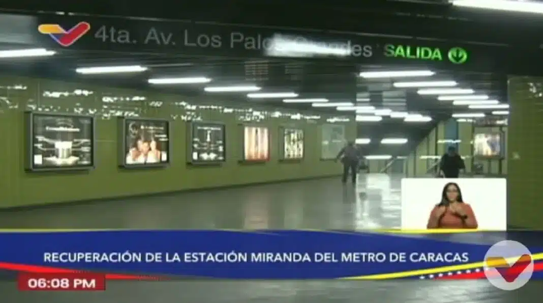 estación Miranda Metro de Caracas