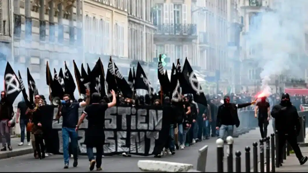 francia marcha neonazi