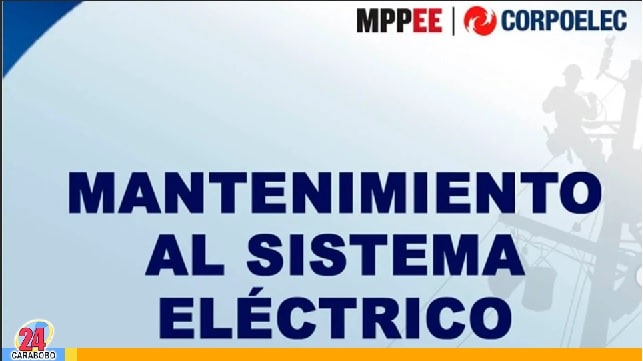 Mantenimiento eléctrico en Carabobo hoy 8 de mayo - Mantenimiento eléctrico en Carabobo hoy 8 de mayo