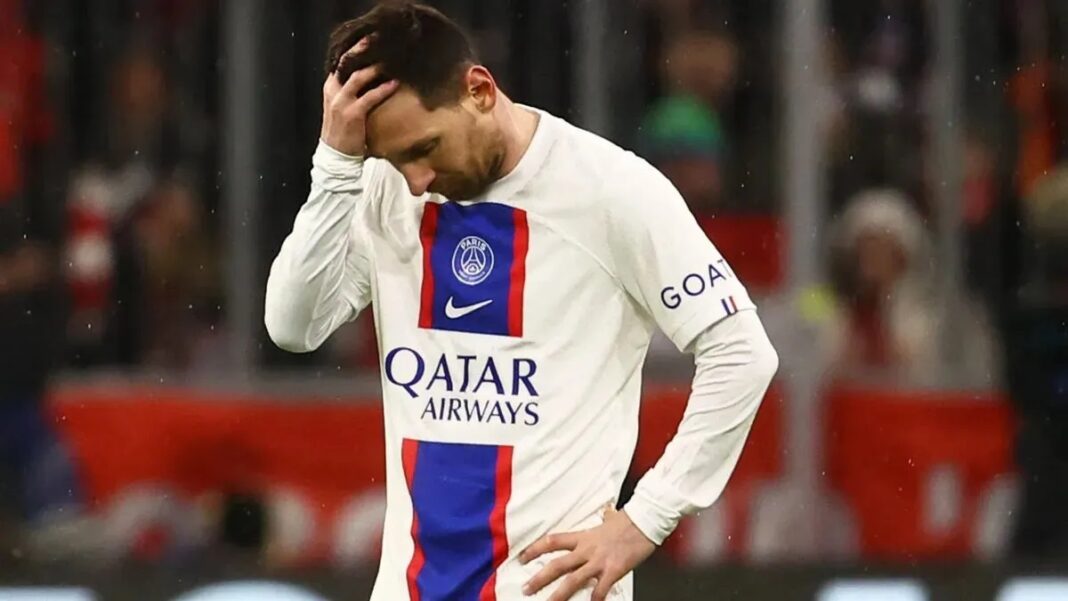 Paris Saint Germain suspendió a Lionel Messi