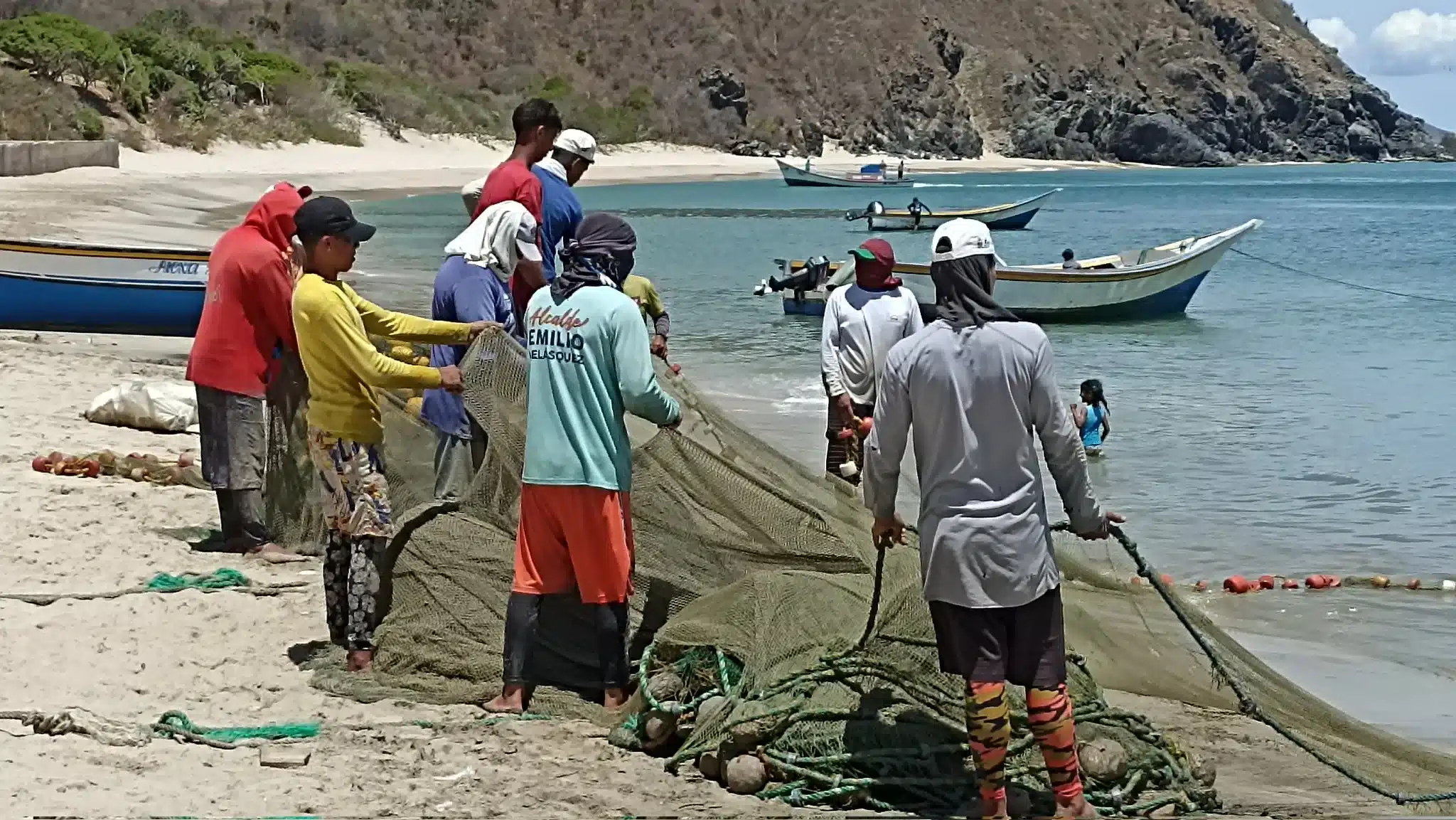 Trabajos de pesca en Venezuela - Trabajos de pesca en Venezuela