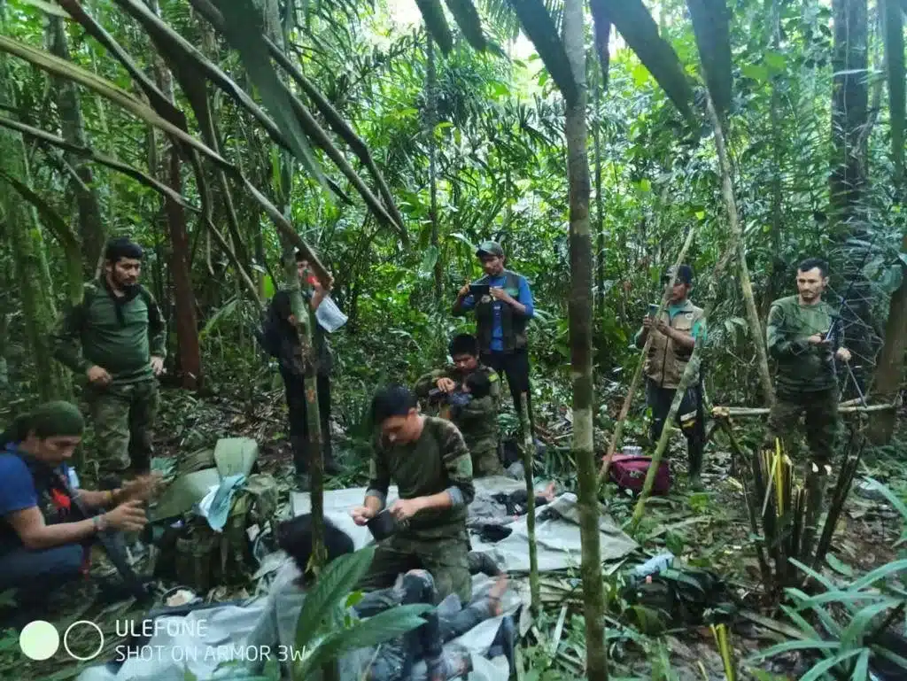 niños desaparecidos selva Colombia