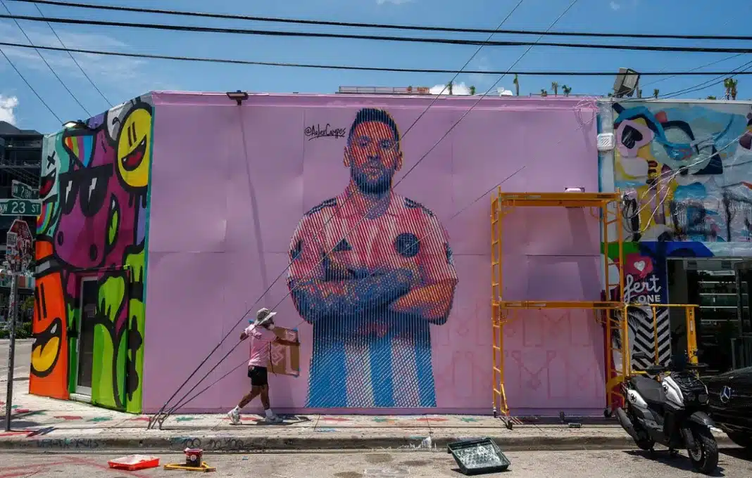 Mural Messi Miami