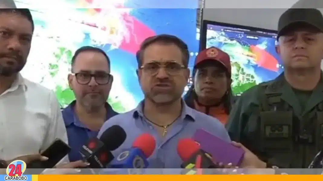 Rafael Lacava Tormenta tropical Bret carabobo venezuela