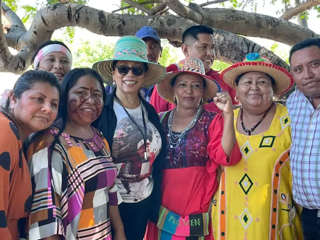 Líderes indígenas de Maracaibo
