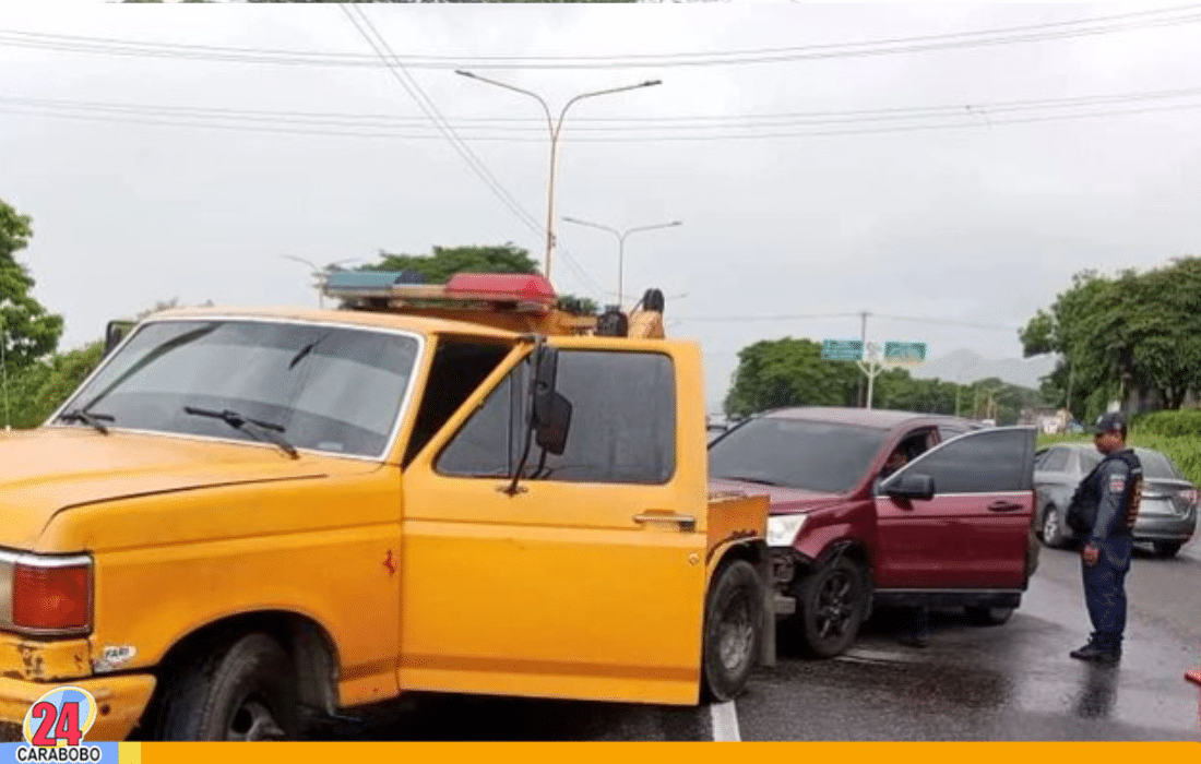 accidente en la autopista sur