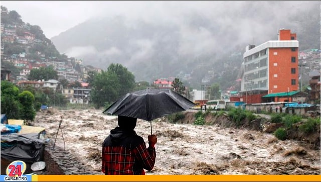 Fuertes lluvias en la India - Fuertes lluvias en la India