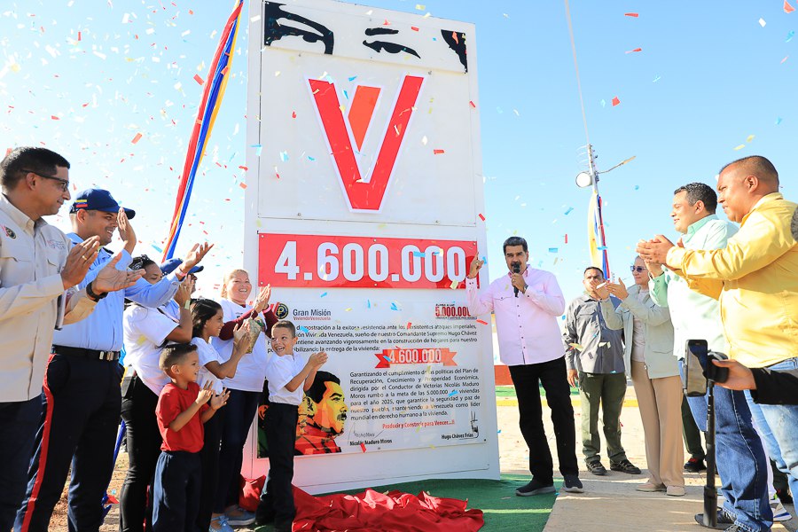Gran Misión Vivienda Venezuela hogares construidos