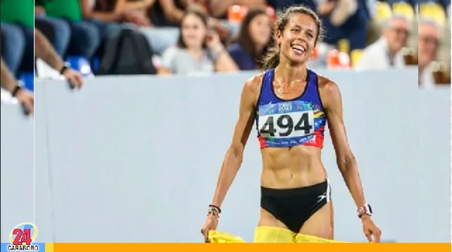 La atleta venezolana Joselyn Brea - La atleta venezolana Joselyn Brea