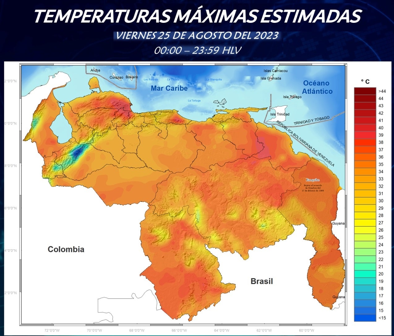 Clima hoy 25 de mayo en Venezuela - Clima hoy 25 de mayo en Venezuela