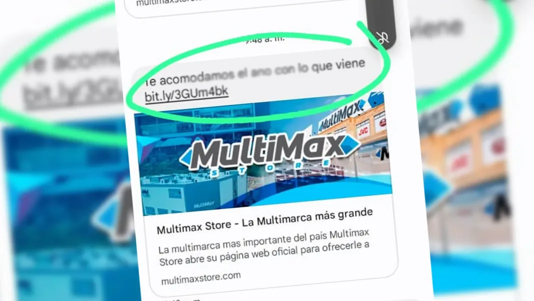 Mensaje de Multimax Store