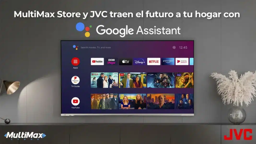 Televisores JVC con Google Assistant
