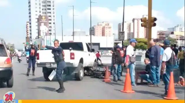 Accidente en Maracay - Accidente en Maracay