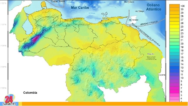 Clima hoy 30 de agosto en Venezuela - Clima hoy 30 de agosto en Venezuela
