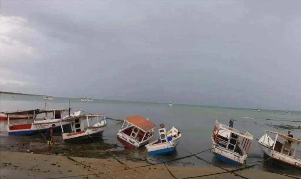 El mar retrocedió varios metros en Margarita