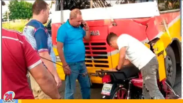 Motorizado perdió la vida en Aragua - Motorizado perdió la vida en Aragua