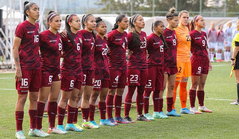 Vinotinto Femenina regresa a Caracas