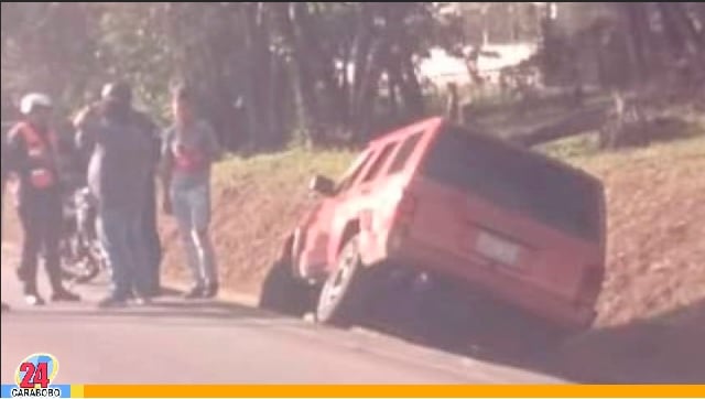 Siniestro vial antes de Las Chimeneas - Siniestro vial antes de Las Chimeneas