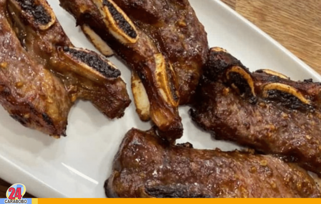 costillas de res en el air fryer