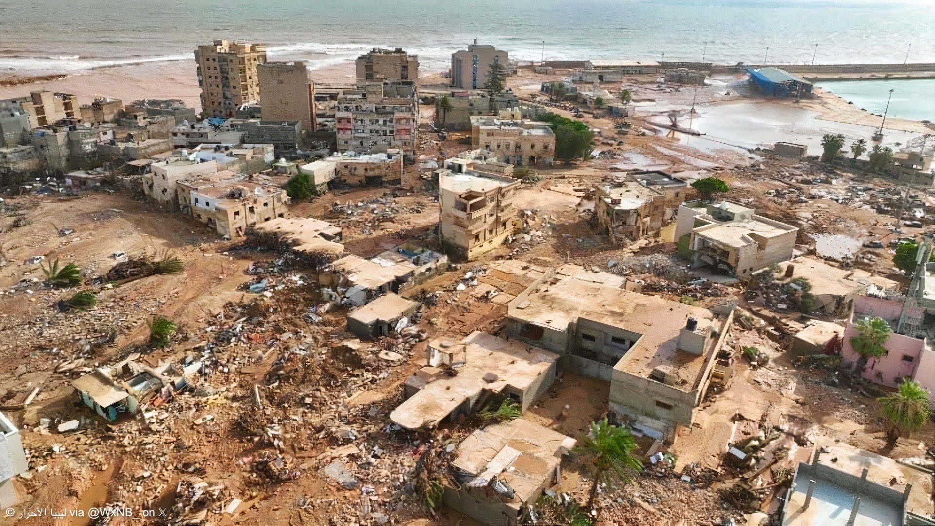 Tormenta Daniel en Libia deja más de tres mil muertos