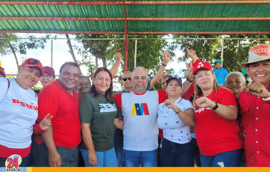 movilización en respaldo al Presidente Maduro