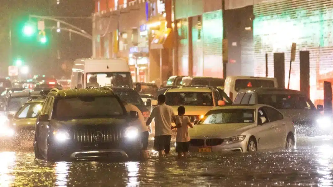 New York fuertes lluvias