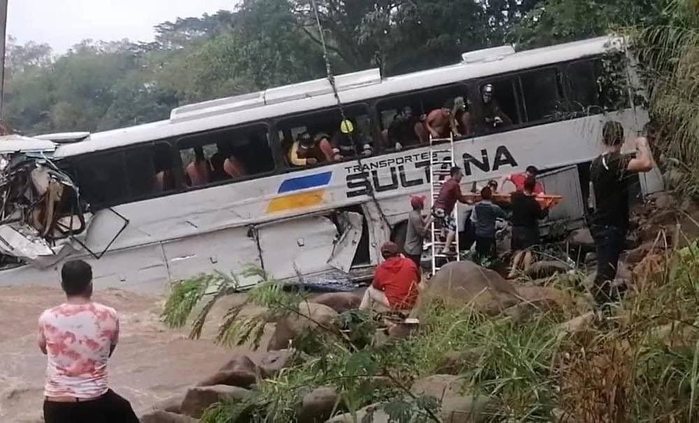 Accidente de autobús en Honduras - Accidente de autobús en Honduras