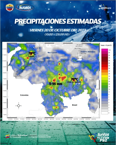 Clima hoy 20 de octubre en Venezuela – Clima hoy 20 de octubre en Venezuela