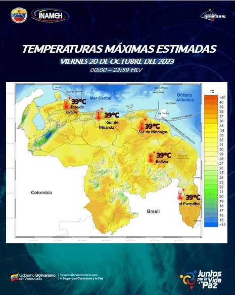 Clima hoy 20 de octubre en Venezuela – Clima hoy 20 de octubre en Venezuela