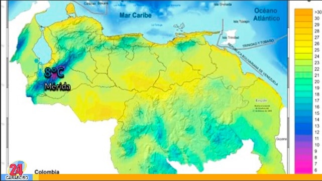 Clima hoy 27 de octubre en Venezuela - Clima hoy 27 de octubre en Venezuela