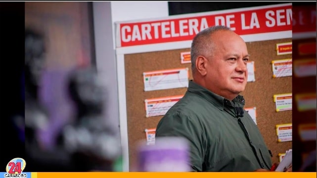 Diosdado Cabello y la candidata opositora - Diosdado Cabello y la candidata opositora