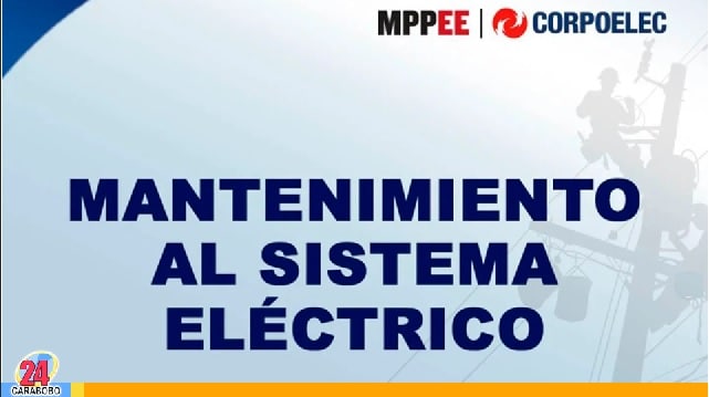 El Mantenimiento eléctrico será en estas zonas de Carabobo - El Mantenimiento eléctrico será en estas zonas de Carabobo