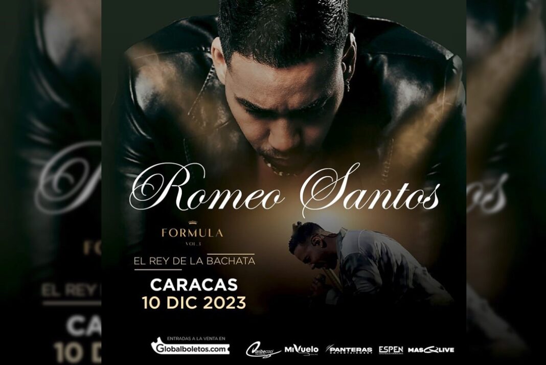 ¡Confirmado! Romeo Santos regresa a Venezuela luego de 10 años
