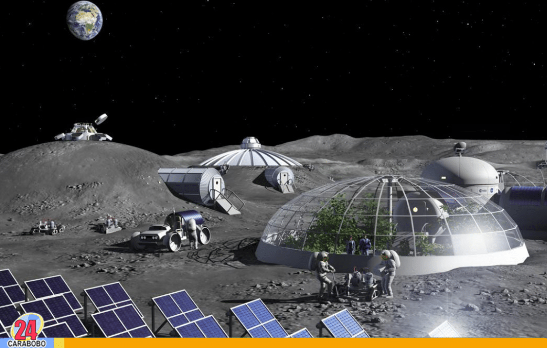casas en la Luna con impresión 3D