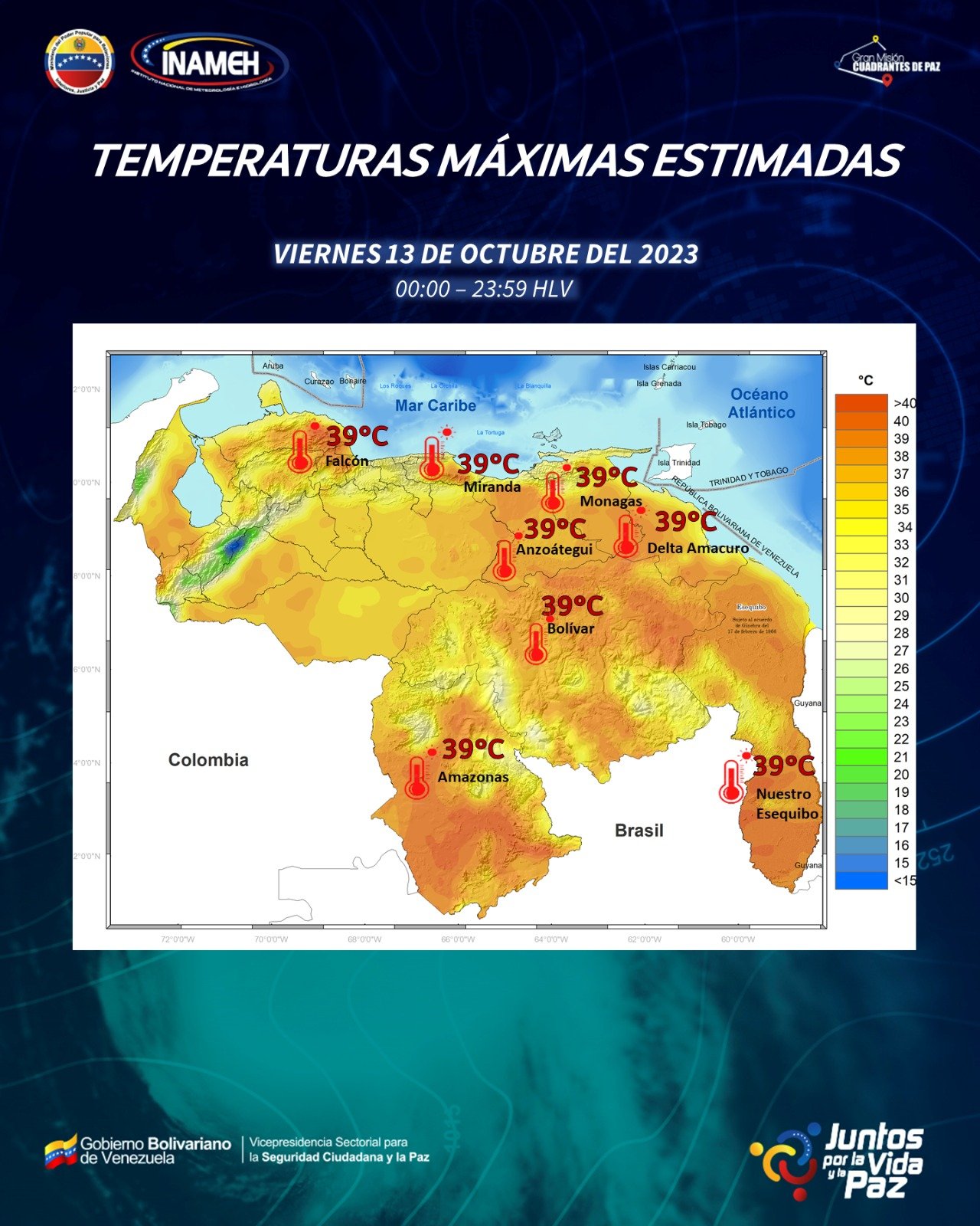 Clima hoy 13 de octubre en Venezuela - Clima hoy 13 de octubre en Venezuela